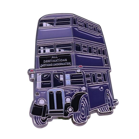 Harry Potter Knight Bus Enamel Pins 191 - Picture 1 of 2